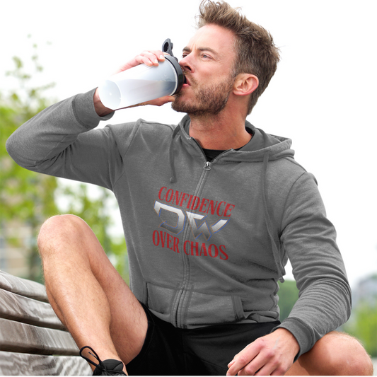 LogicLayer Zip Hoodie (Bella+Canvas 3739)
